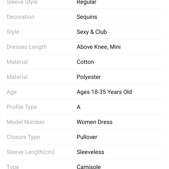 NWT Sexy Sequin Glitter Party Mini Dress S: Small & Medium - Picture 14 of 15